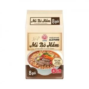 Mì Bò Hầm. 8 gói/lốc - 10 lốc/ thùng
