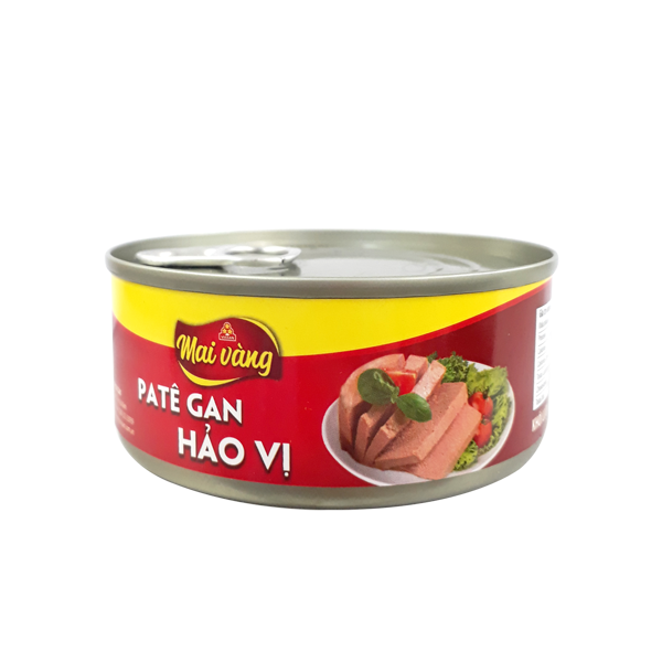Patê Gan Hảo Vị Mai Vàng. 150gram x 4 hộp