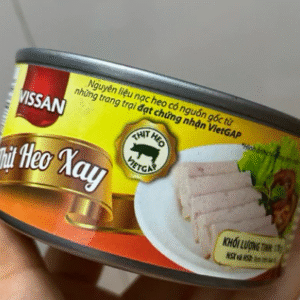 Thịt Heo Xay Vissan. 170g x 4 hộp