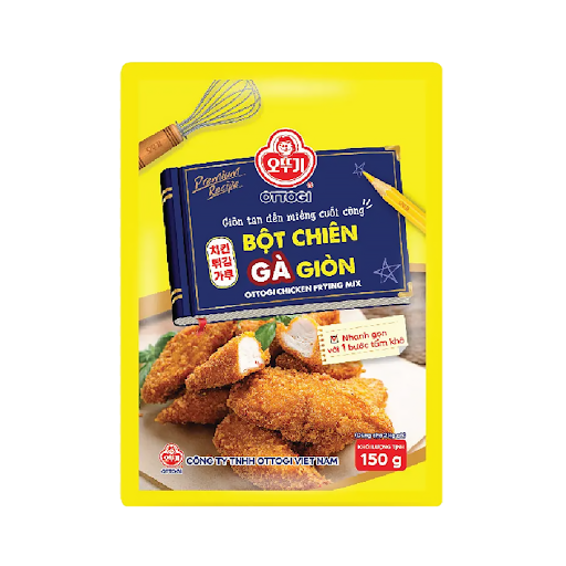 Bột Chiên Gà Giòn. 150g x 30 gói